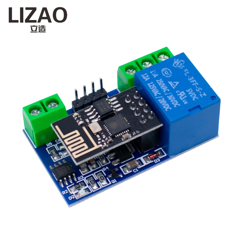 Home Automation With Arduino - LIZAO ESP8266 5V WiFi IoT Relay