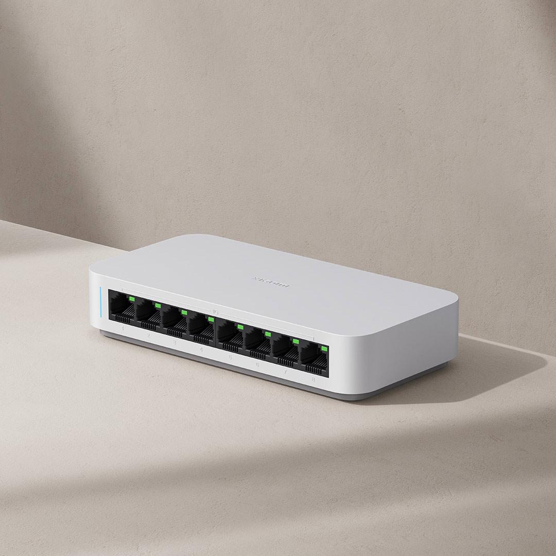 Xiaomi Mi 8 Ports RJ45 Gigabit - Xiaomi Hub Mijia Hub review and price