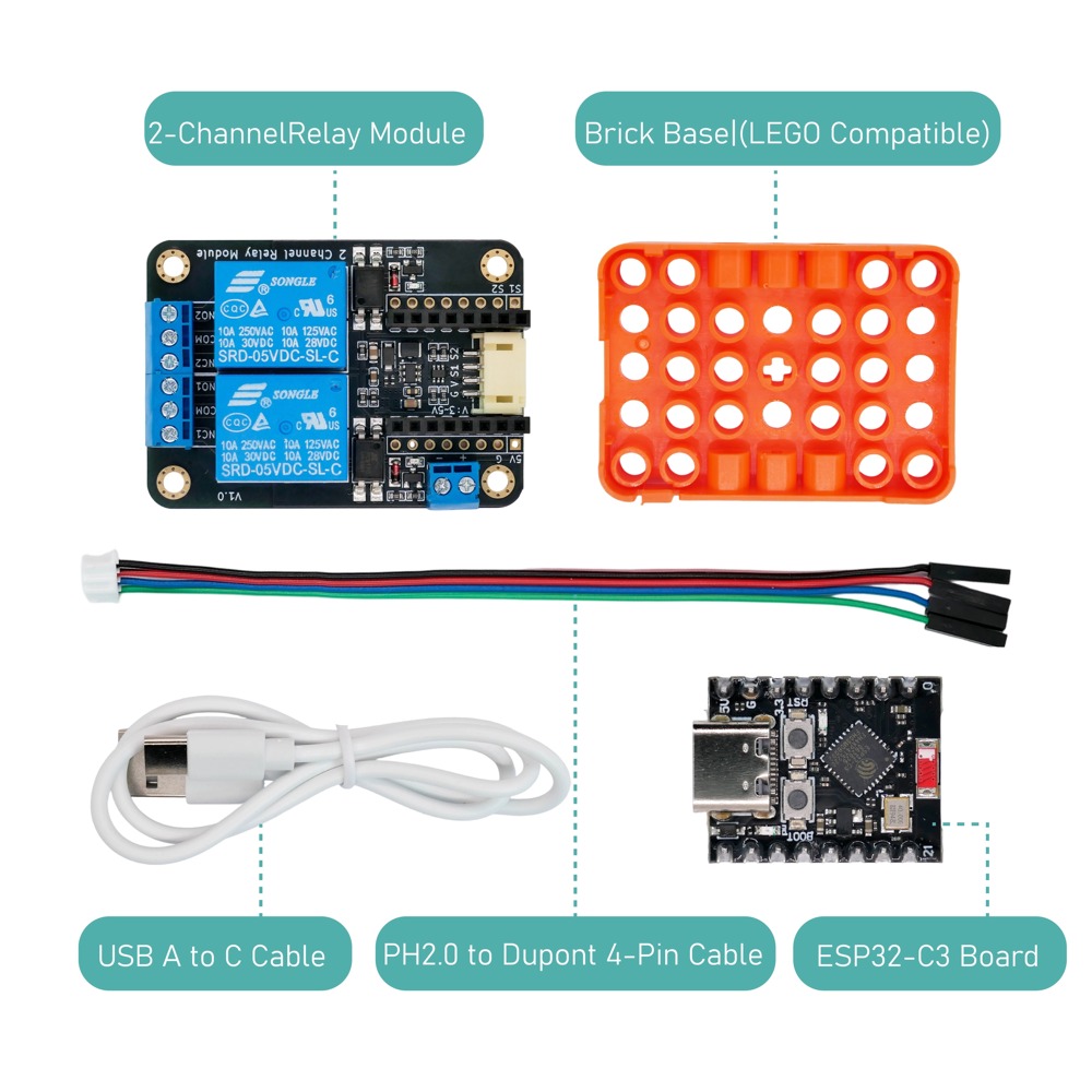 2CH Relay Module Input5V Activ - Home Automation With Arduino review and price