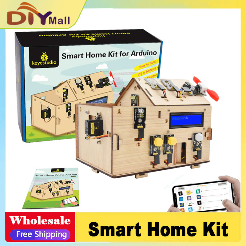 Keyestudio Smart IoT Home Kit  - Home Automation With Arduino review and price