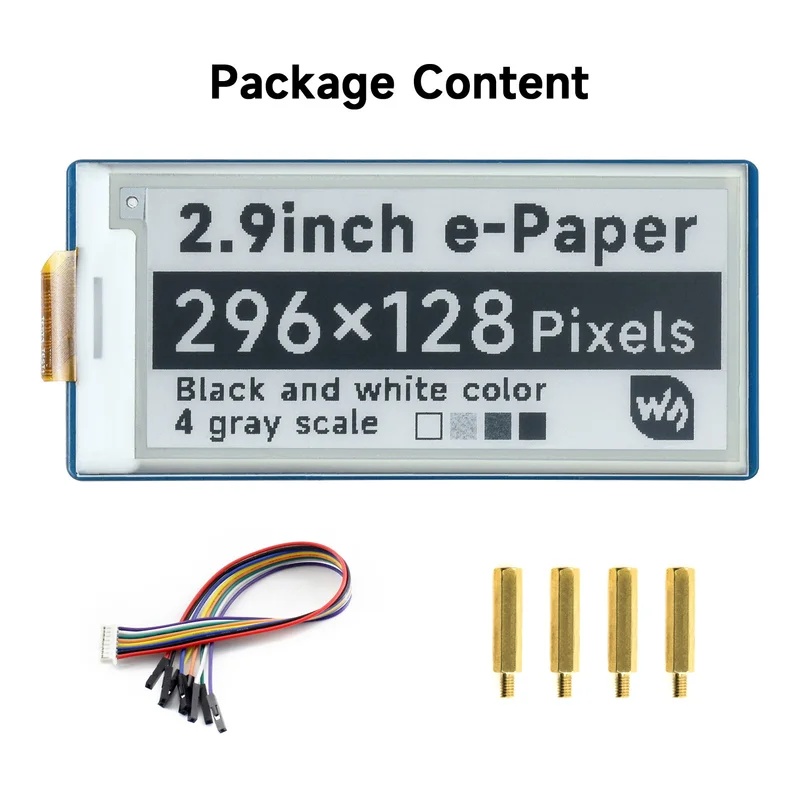 2.9inch E-Paper E-Ink Display  - Display Epaper 2.9 review and price