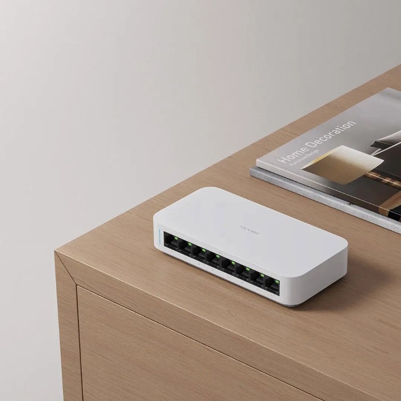 Xiaomi Mi 8 Ports RJ45 Gigabit - Xiaomi Hub Mijia Hub review and price